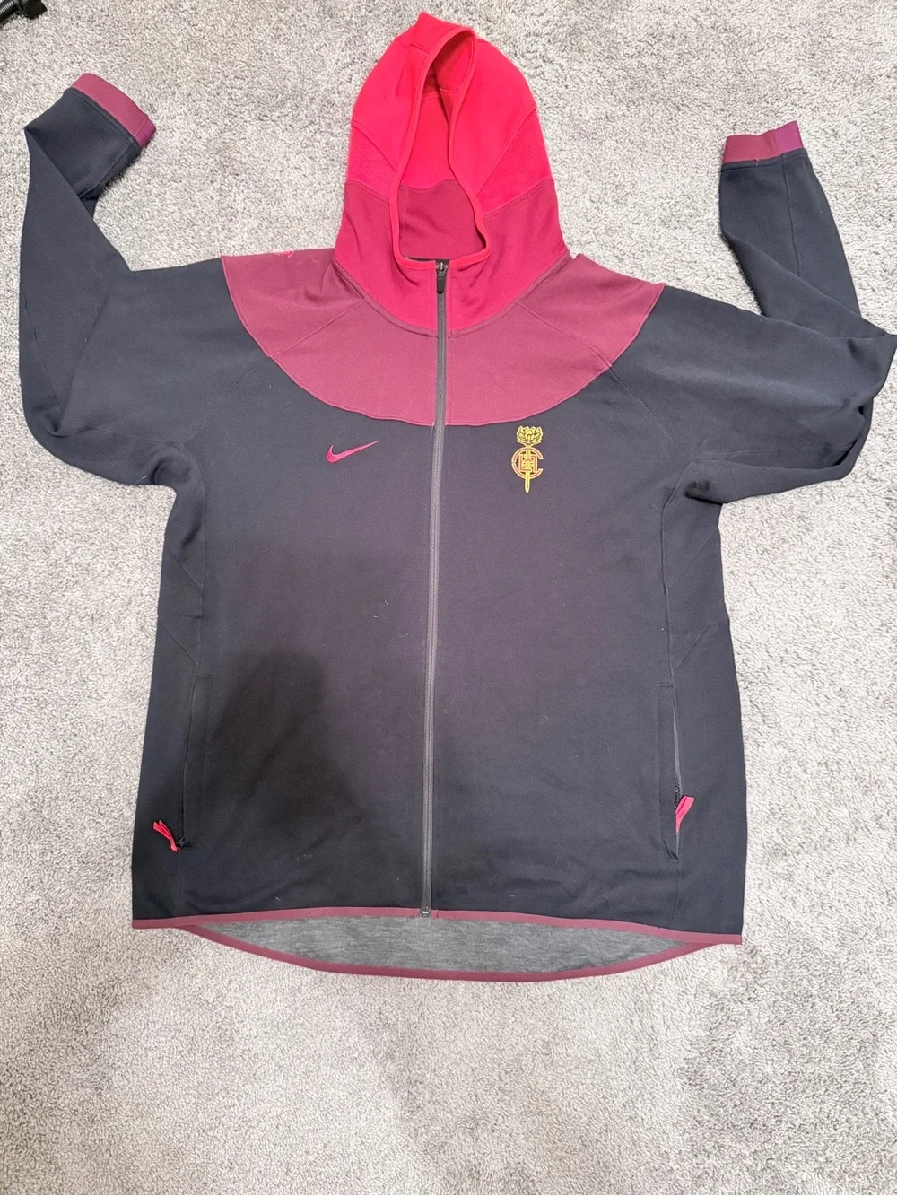 2XL Nike x Clot Zip Up hoodie